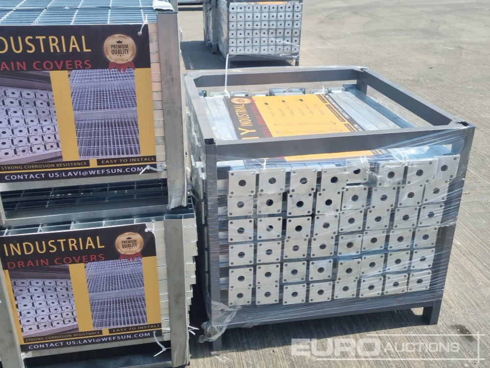 Строительное оборудование Unused 2025 KMY INDUSTRIAL Steel Grating (2 of), Stillage of Metal Fencing Posts: фото 22