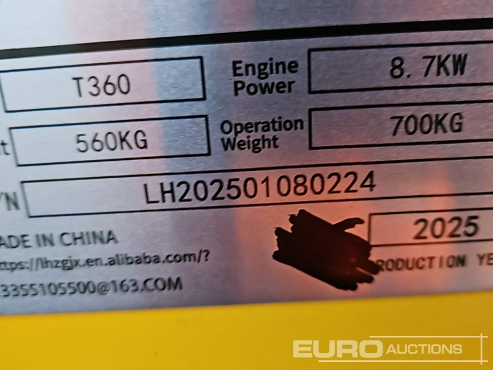 Мини-погрузчик с бортовым поворотом Unused 2025 LIHUA T360: фото 37 Мини-погрузчик с бортовым поворотом Unused 2025 LIHUA T360: фото 37