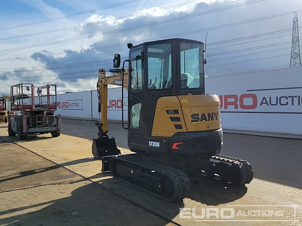 Unused 2025 Sany SY35U - Мини-экскаватор: фото 3 Unused 2025 Sany SY35U - Мини-экскаватор: фото 3