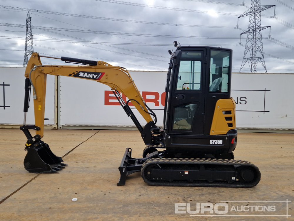 Unused 2025 Sany SY35U - Мини-экскаватор: фото 2 Unused 2025 Sany SY35U - Мини-экскаватор: фото 2