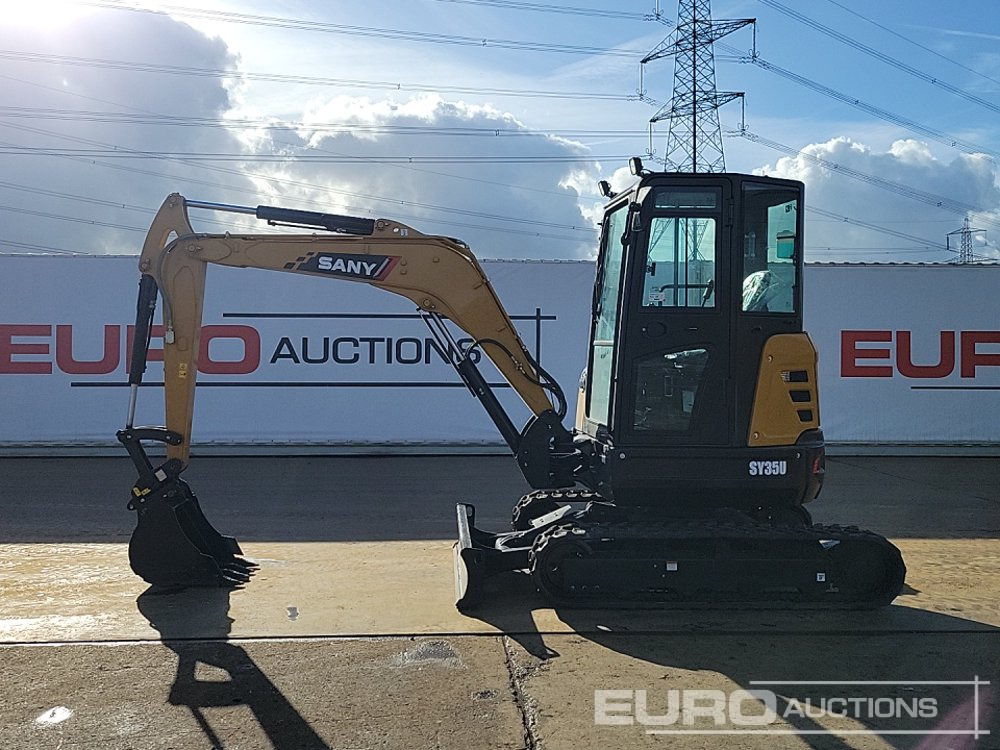 Unused 2025 Sany SY35U - Мини-экскаватор: фото 2 Unused 2025 Sany SY35U - Мини-экскаватор: фото 2