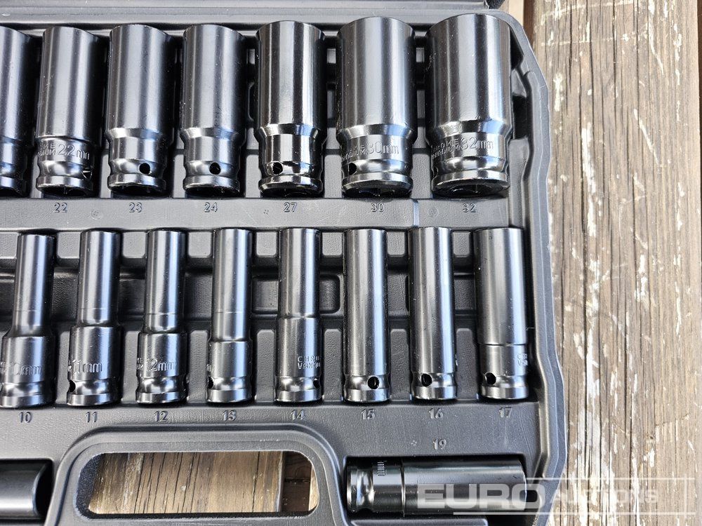 Unused 20Pcs 1/2" Deep Impact Socket Set (8mm-32mm) - Оборудование для гаражей/ Мастерских: фото 3 Unused 20Pcs 1/2" Deep Impact Socket Set (8mm-32mm) - Оборудование для гаражей/ Мастерских: фото 3