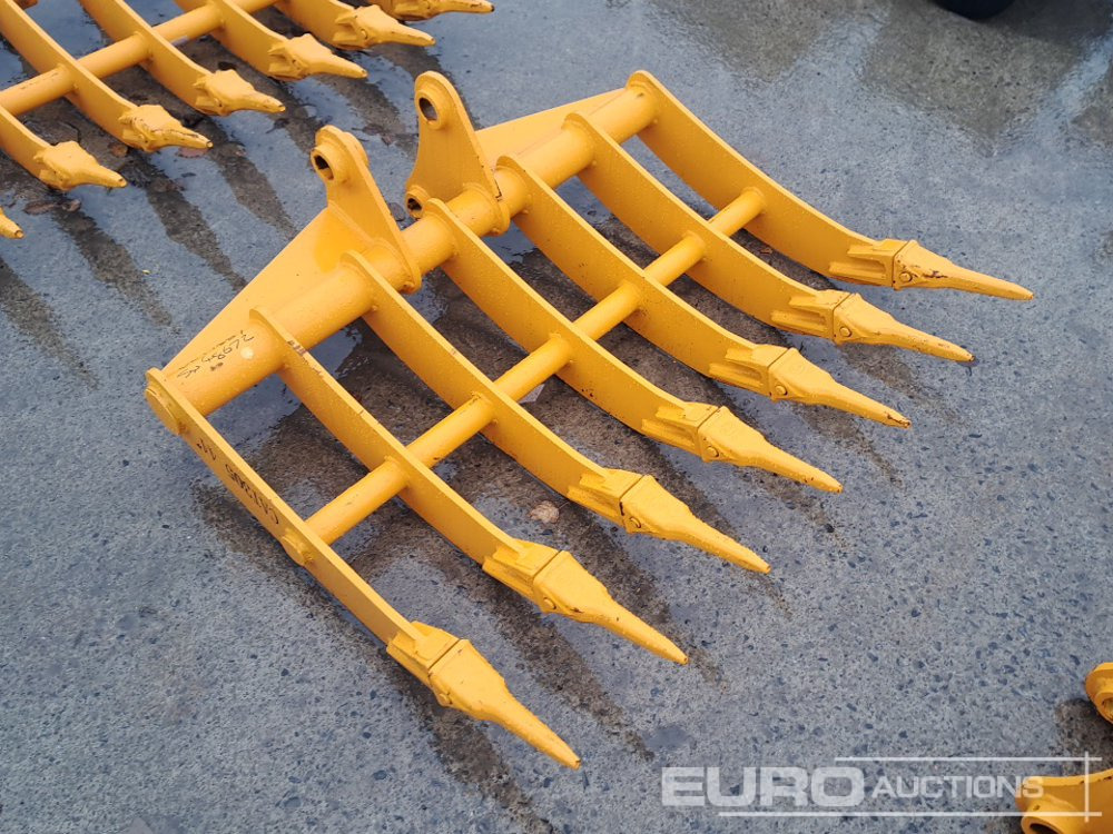 Unused 44" Rake 45mm Pin to suit 4-6 Ton Excavator - Ковш: фото 4 Unused 44" Rake 45mm Pin to suit 4-6 Ton Excavator - Ковш: фото 4