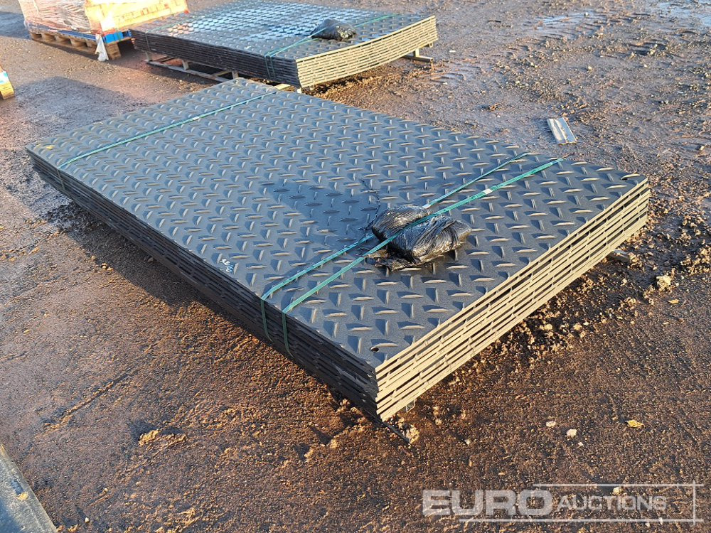 Unused 8' x 4' Plastic Road Mats (10 of) - Строительное оборудование: фото 4 Unused 8' x 4' Plastic Road Mats (10 of) - Строительное оборудование: фото 4
