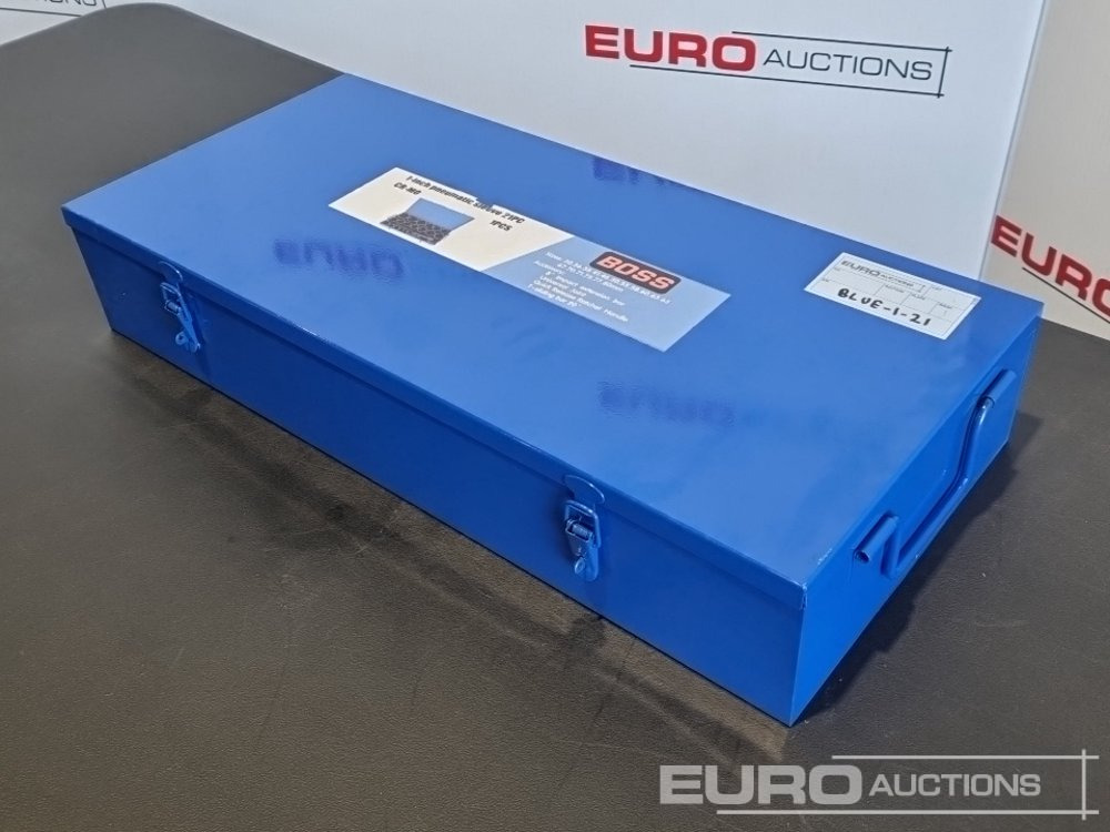 Unused Boss 1" 21pc Pneumatic Socket Set, 8" Impact Extension Bar, Universal Joint, Quick Release Ratchet Handle, 20" T-sliding Bar - Оборудование для гаражей/ Мастерских: фото 3 Unused Boss 1" 21pc Pneumatic Socket Set, 8" Impact Extension Bar, Universal Joint, Quick Release Ratchet Handle, 20" T-sliding Bar - Оборудование для гаражей/ Мастерских: фото 3