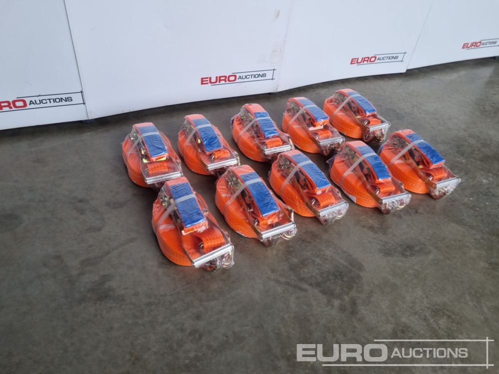 Unused Boss 10M 5T Ratchet Strap (10 of) - Строительное оборудование: фото 1 Unused Boss 10M 5T Ratchet Strap (10 of) - Строительное оборудование: фото 1