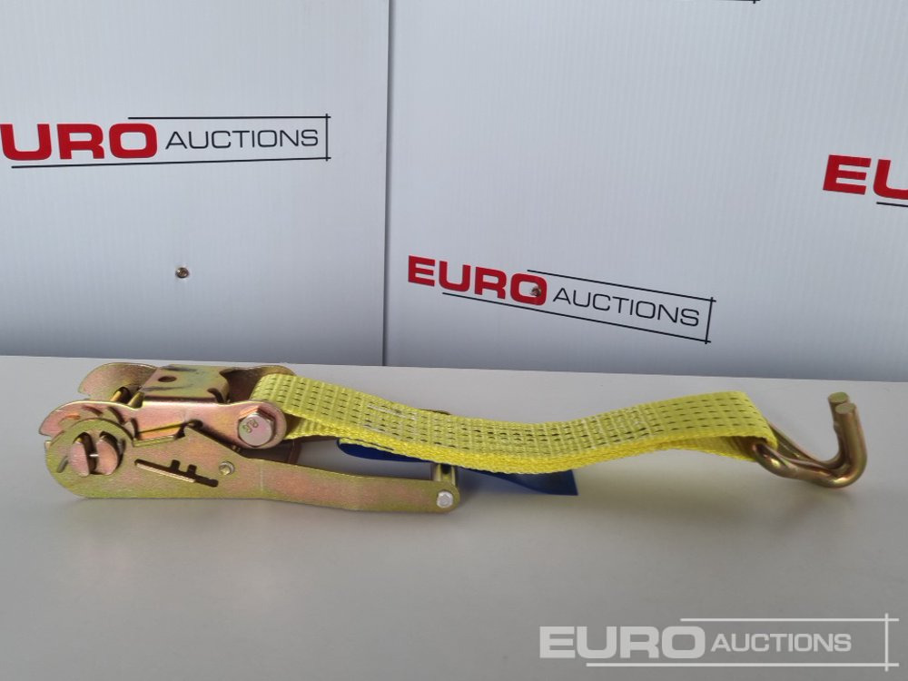 Строительное оборудование Unused Boss 4M x 50mm 5 Ton Ratchet Straps with Sling (4 of): фото 15