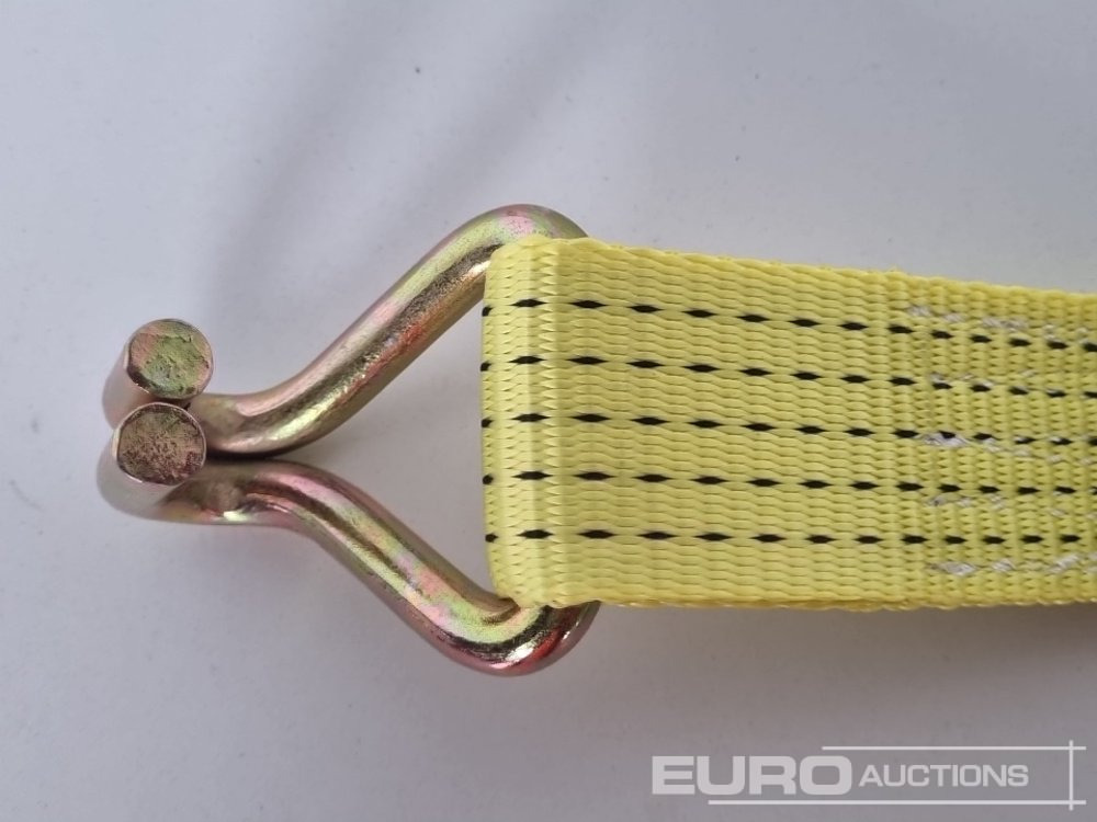 Строительное оборудование Unused Boss 4M x 50mm 5 Ton Ratchet Straps with Sling (4 of): фото 20