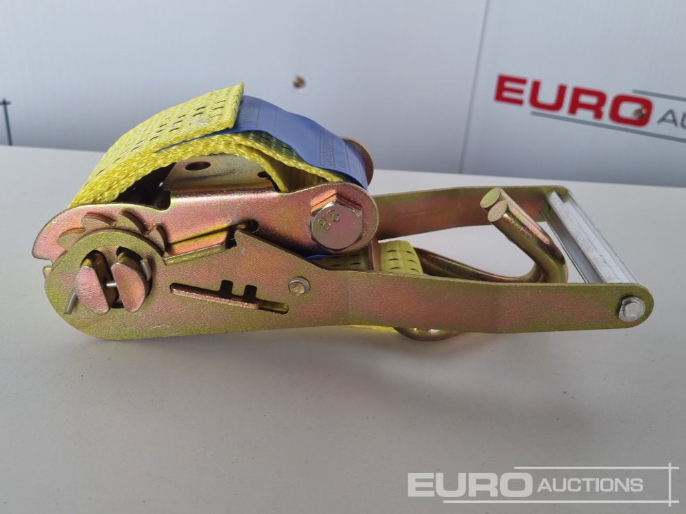 Строительное оборудование Unused Boss 4M x 50mm 5 Ton Ratchet Straps with Sling (4 of): фото 10