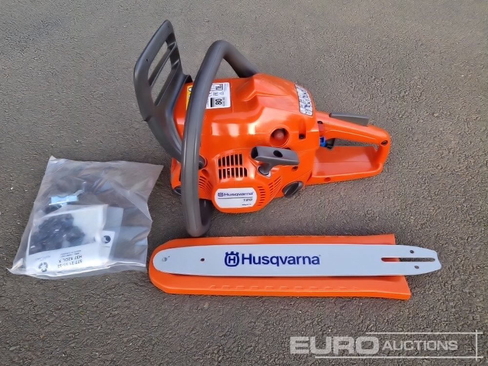 Unused Husqvarna 120 Mark II 14" Petrol Chain Saw - Оборудование для гаражей/ Мастерских: фото 2 Unused Husqvarna 120 Mark II 14" Petrol Chain Saw - Оборудование для гаражей/ Мастерских: фото 2