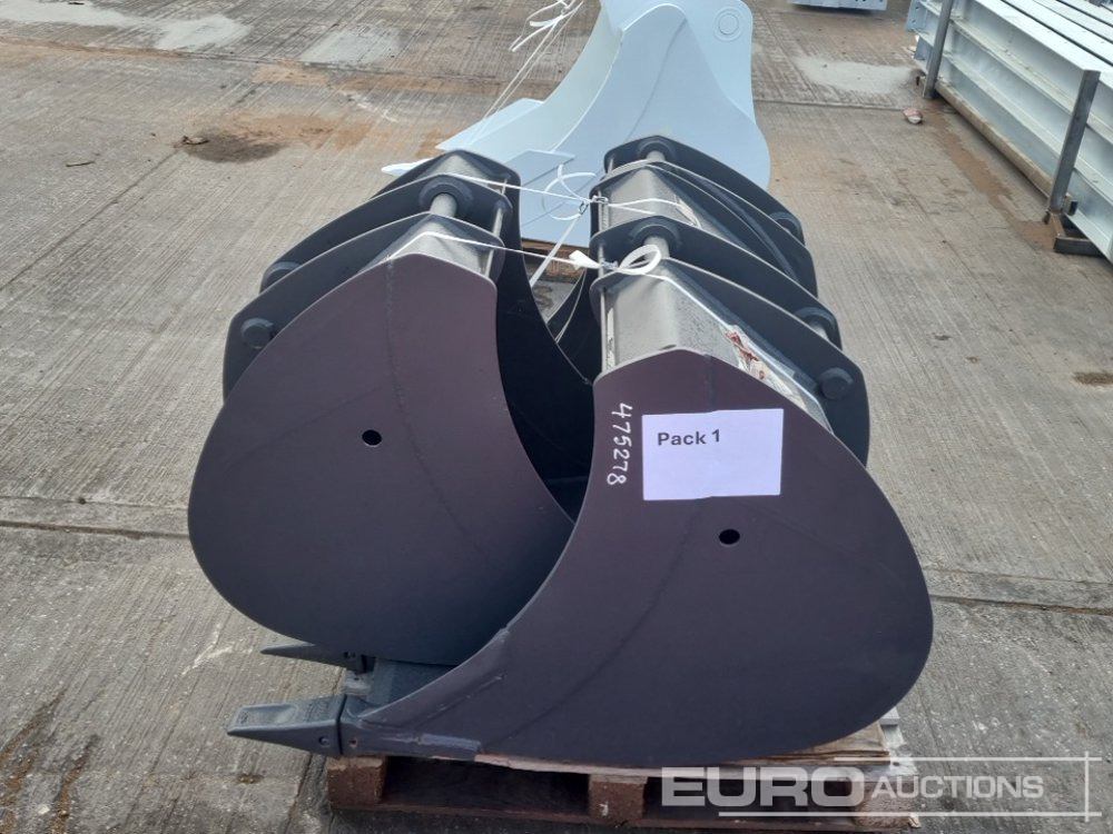 Unused Miller 36", 24", 12" Scoop Bucket 45mm Pin to suit 4-6 Ton Excavator - Ковш: фото 2 Unused Miller 36", 24", 12" Scoop Bucket 45mm Pin to suit 4-6 Ton Excavator - Ковш: фото 2