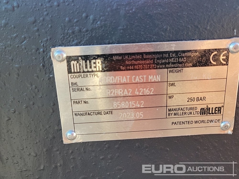 Сцепное устройство Unused Miller QH 45mm Pin to suit 4-6 Ton Excavator: фото 12