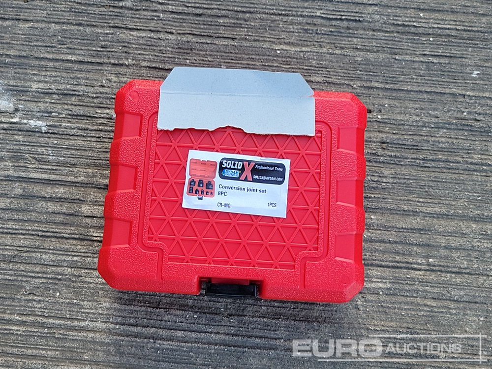 Unused Solid X Impact Socket Adaptiors (8 Piece Set) - Строительное оборудование: фото 2 Unused Solid X Impact Socket Adaptiors (8 Piece Set) - Строительное оборудование: фото 2