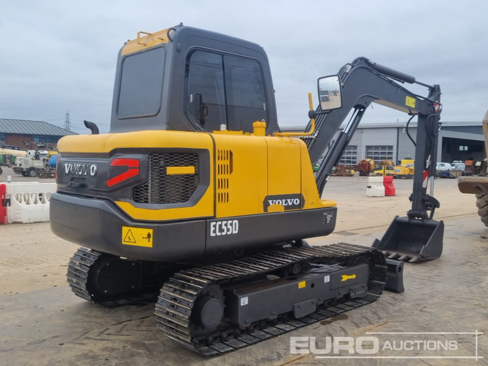 Volvo EC55D - Мини-экскаватор: фото 5 Volvo EC55D - Мини-экскаватор: фото 5