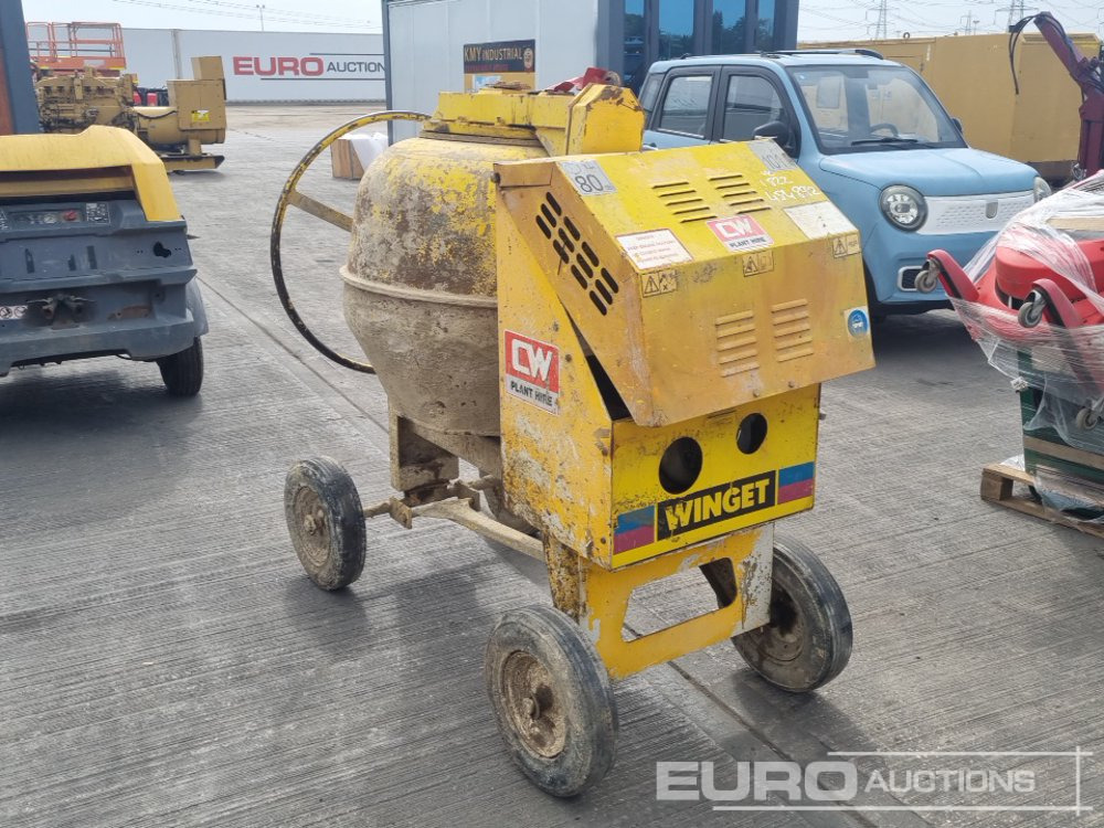 Winget Diesel Cement Mixer, Electric Start Yanmar Engime - Бетономешалка: фото 3 Winget Diesel Cement Mixer, Electric Start Yanmar Engime - Бетономешалка: фото 3