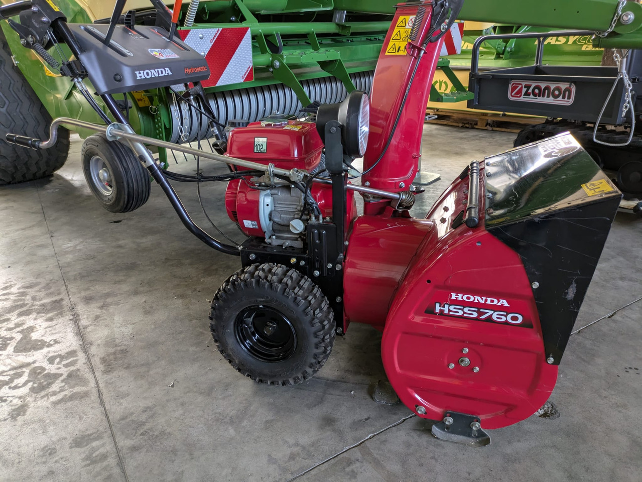 Садовое оборудование Turbina spazzaneve usata Honda HSS 760: фото 8