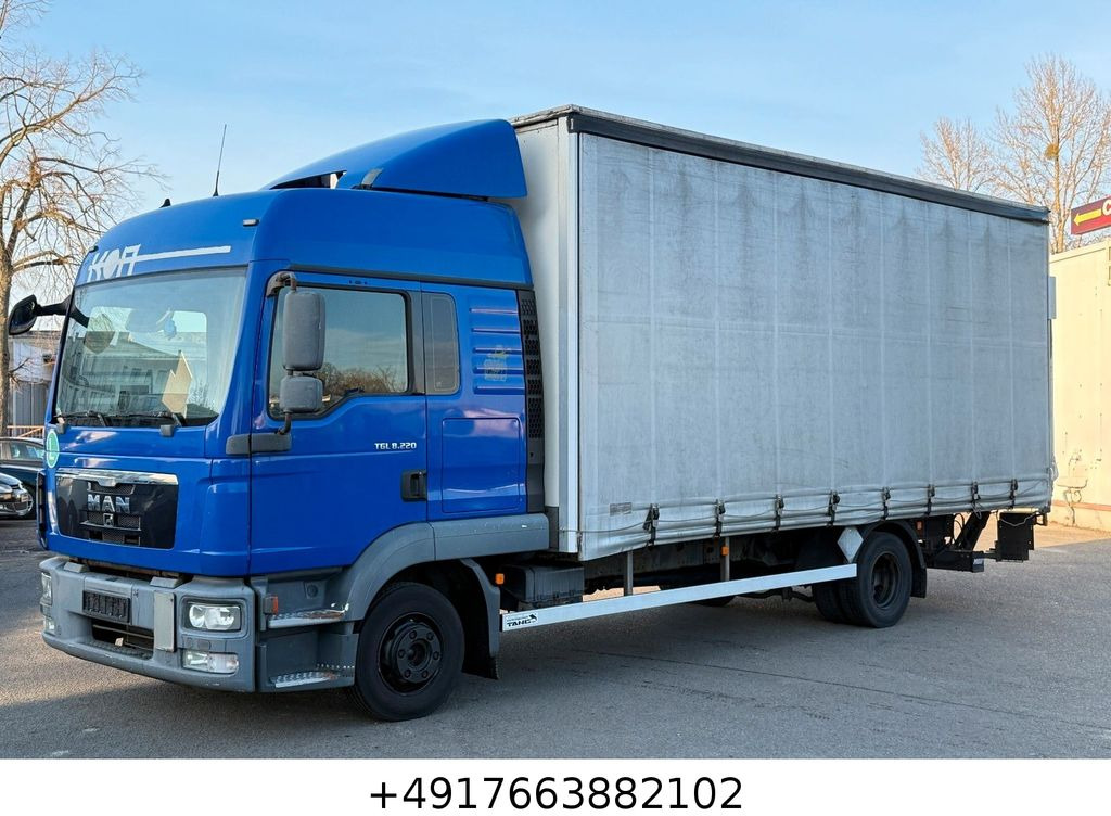 MAN TGL 8.220,NEU MOTOR/LBW/AHK/Schlafkab./6m - Тентованный фургон: фото 1 MAN TGL 8.220,NEU MOTOR/LBW/AHK/Schlafkab./6m - Тентованный фургон: фото 1