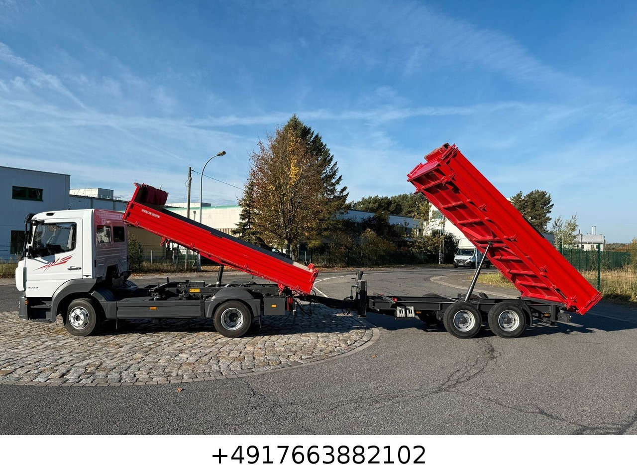 Mercedes-Benz Atego 1023 + Anhänger Dreiseitenkipper - Самосвал: фото 2 Mercedes-Benz Atego 1023 + Anhänger Dreiseitenkipper - Самосвал: фото 2