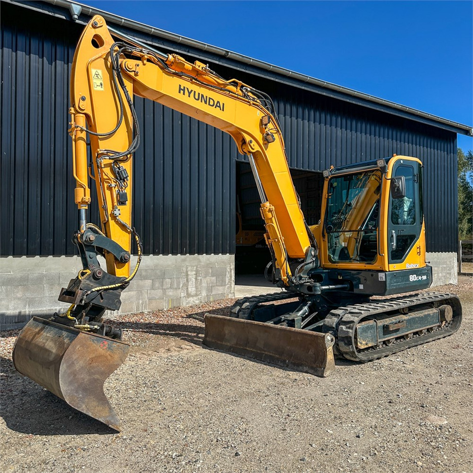 Hyundai Robex 80CR-9A - Мини-экскаватор: фото 2 Hyundai Robex 80CR-9A - Мини-экскаватор: фото 2