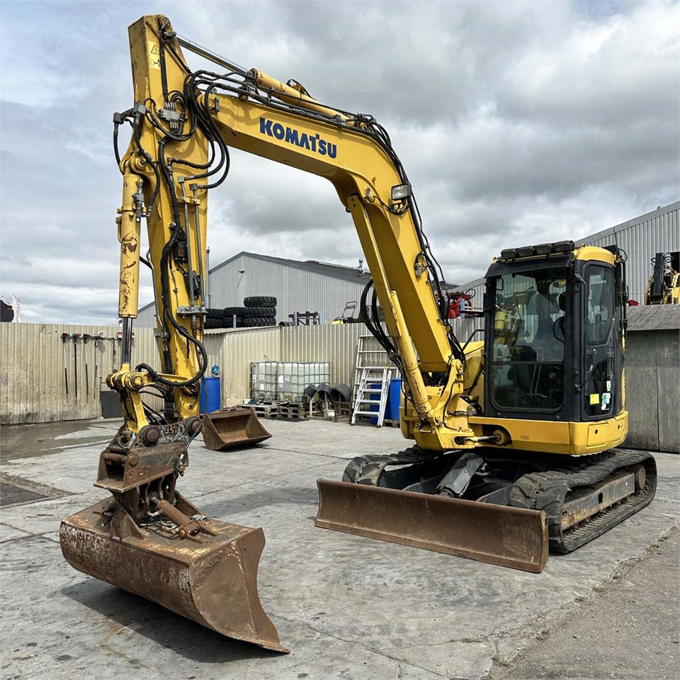 Komatsu PC88MR-8 - Мини-экскаватор: фото 4 Komatsu PC88MR-8 - Мини-экскаватор: фото 4