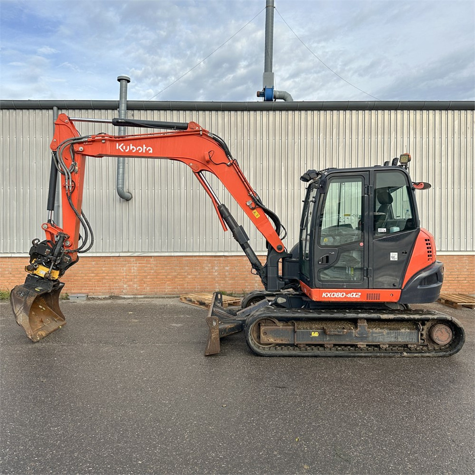 Kubota KX080-4 A2 - Мини-экскаватор: фото 1 Kubota KX080-4 A2 - Мини-экскаватор: фото 1