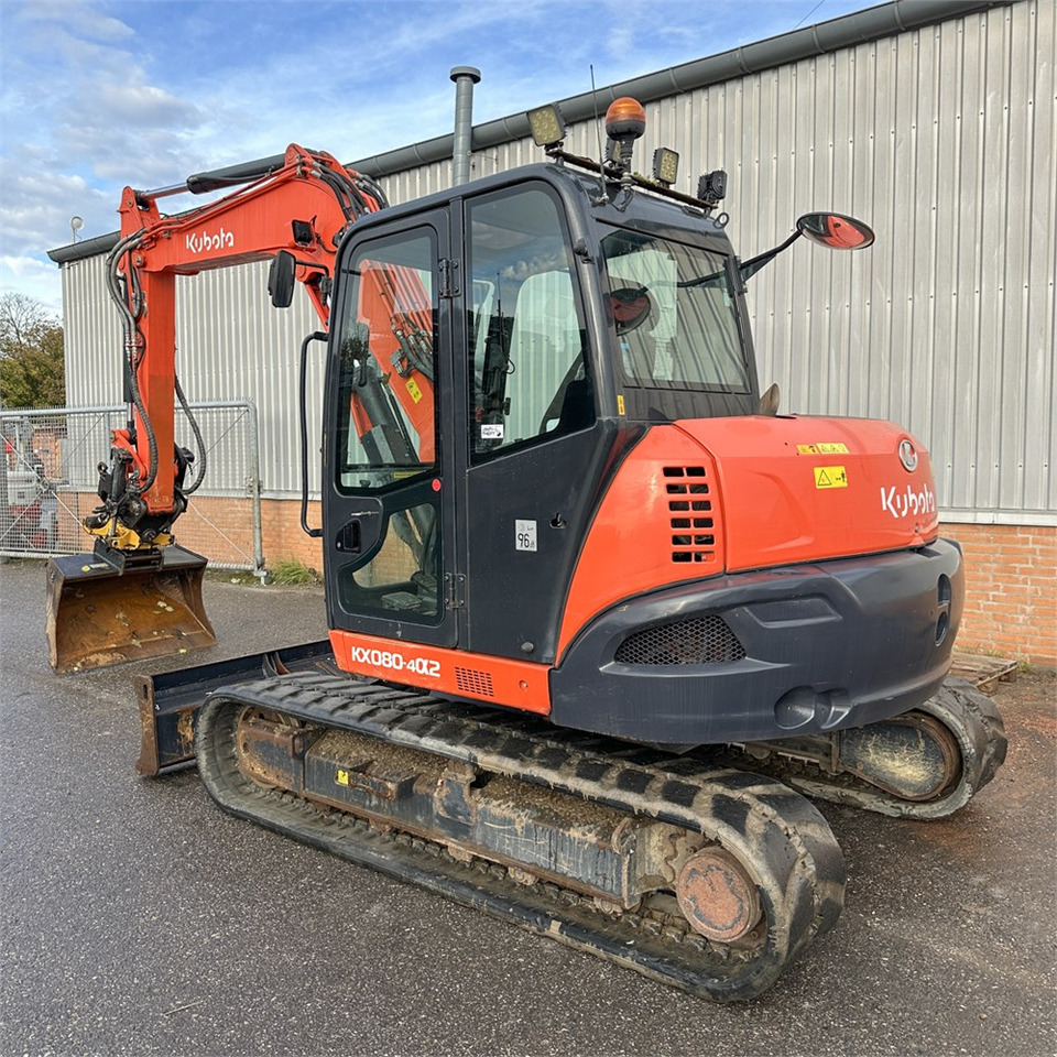Kubota KX080-4 A2 - Мини-экскаватор: фото 3 Kubota KX080-4 A2 - Мини-экскаватор: фото 3