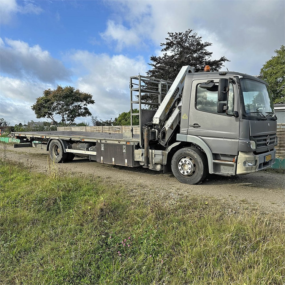 Mercedes Atego 1524 LL - Грузовик бортовой/ Платформа, Автоманипулятор: фото 1 Mercedes Atego 1524 LL - Грузовик бортовой/ Платформа, Автоманипулятор: фото 1