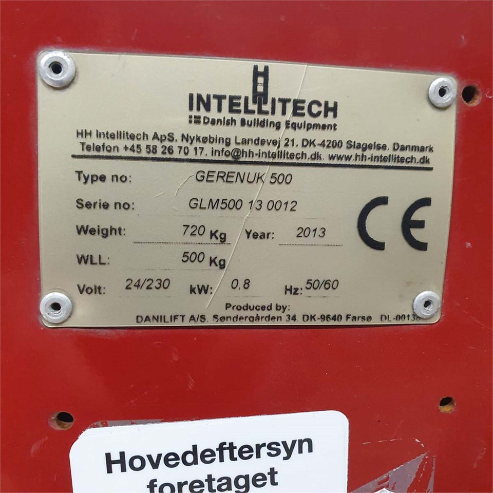 Навесное оборудование для Телескопических погрузчиков Intellitech Gerenuk 500: фото 18