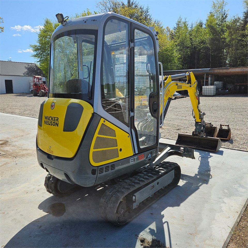 Wacker Neuson ET18 - Мини-экскаватор: фото 5 Wacker Neuson ET18 - Мини-экскаватор: фото 5