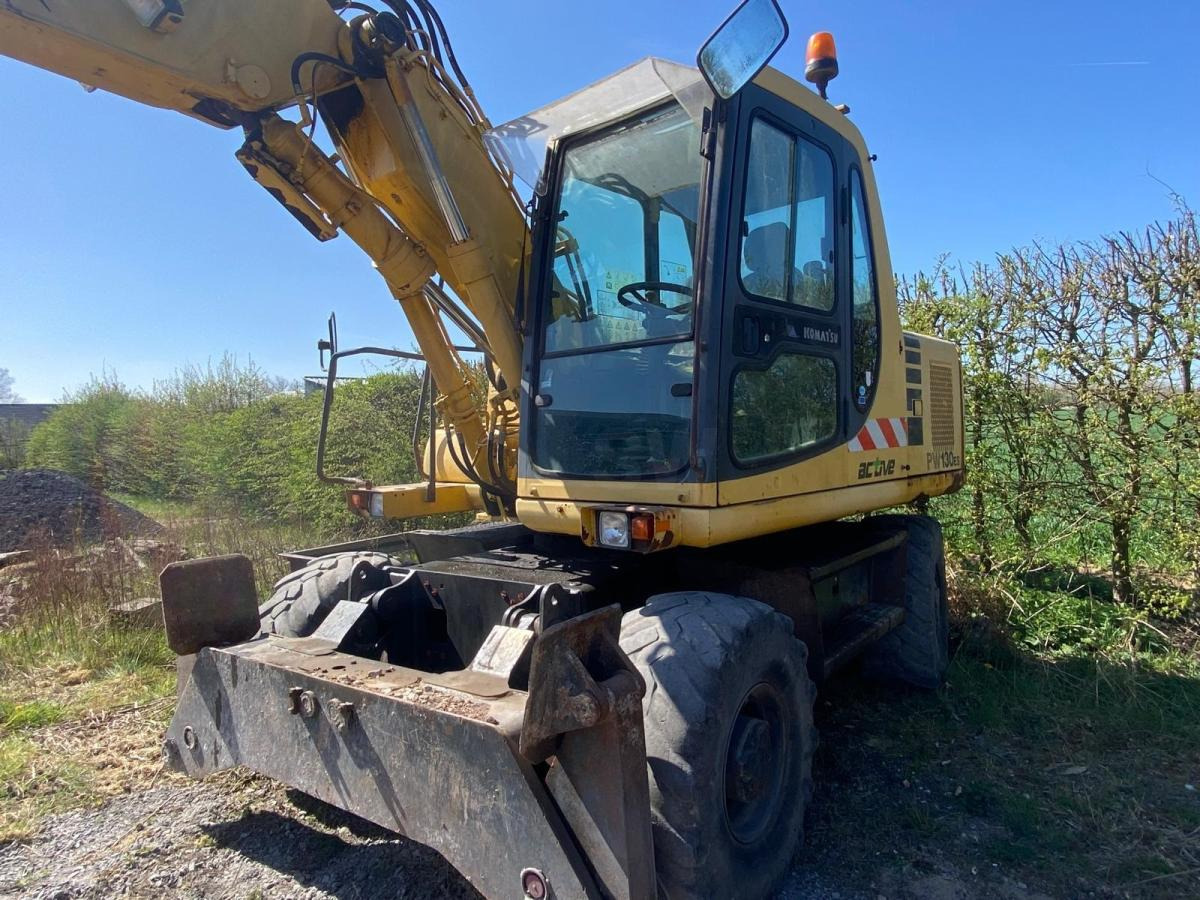 Колёсный экскаватор Komatsu PW 130ES-6K: фото 10