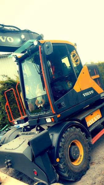 Volvo EWR 150 - Колёсный экскаватор: фото 4 Volvo EWR 150 - Колёсный экскаватор: фото 4