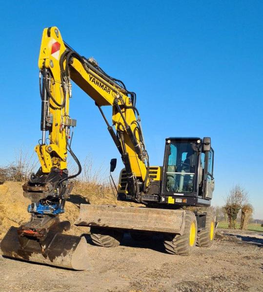 Yanmar B 110 W - Колёсный экскаватор: фото 3 Yanmar B 110 W - Колёсный экскаватор: фото 3