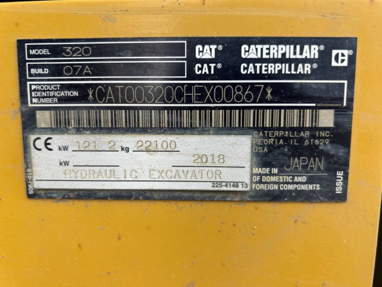 CAT 320 - Гусеничный экскаватор: фото 5 CAT 320 - Гусеничный экскаватор: фото 5