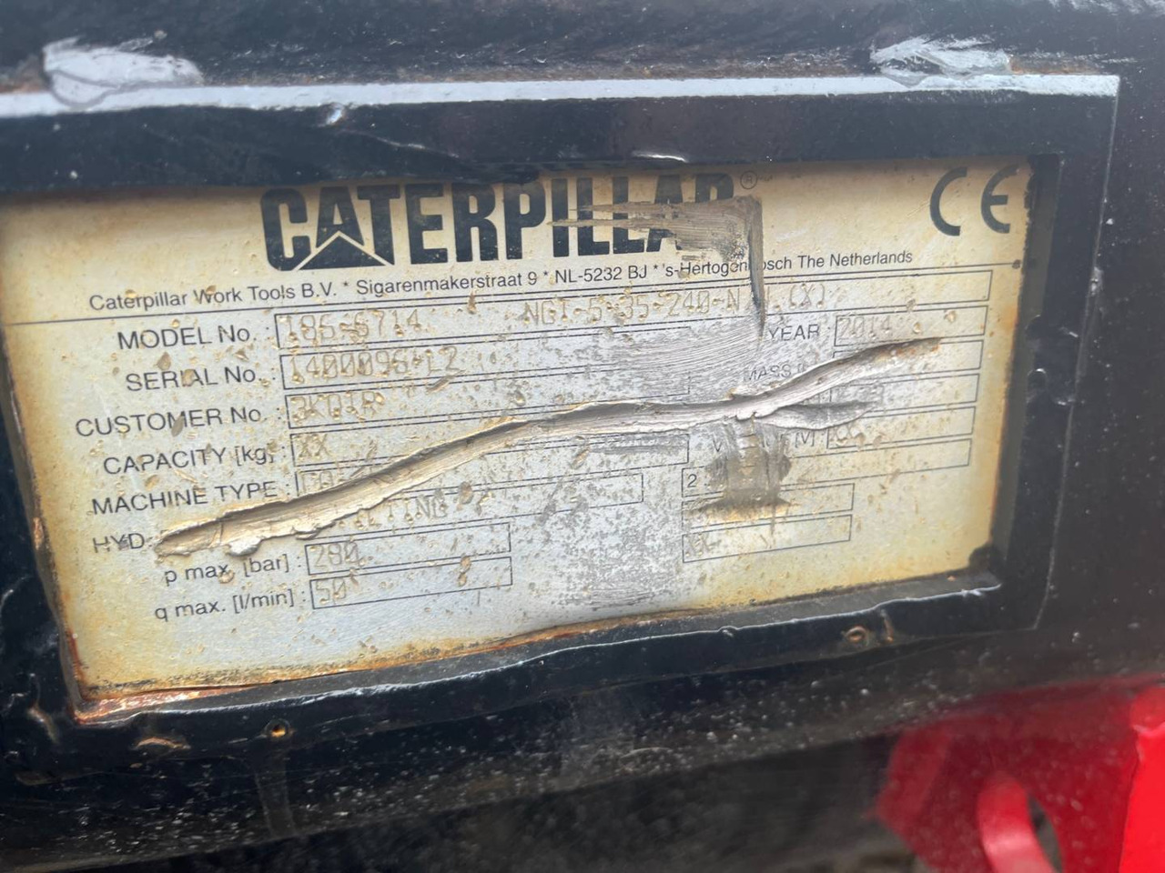 CAT GODET TILT/CW45S/2400MM - Ковш для экскаватора: фото 2 CAT GODET TILT/CW45S/2400MM - Ковш для экскаватора: фото 2