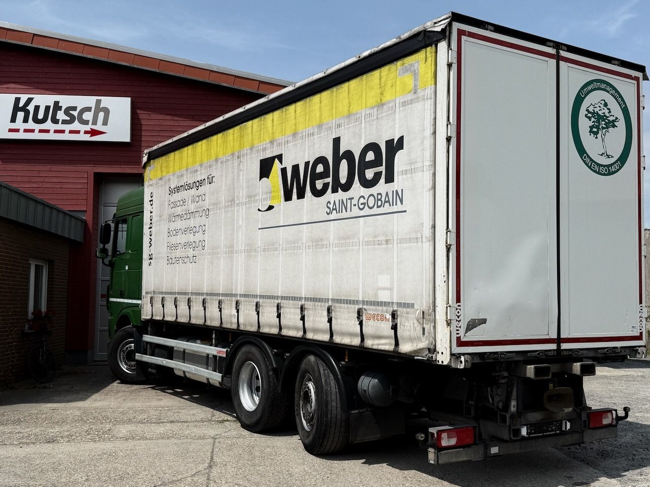 DAF XF 460 SpaceCab, Edscha, Lenkachse, Intarder - Тентованный грузовик: фото 3 DAF XF 460 SpaceCab, Edscha, Lenkachse, Intarder - Тентованный грузовик: фото 3