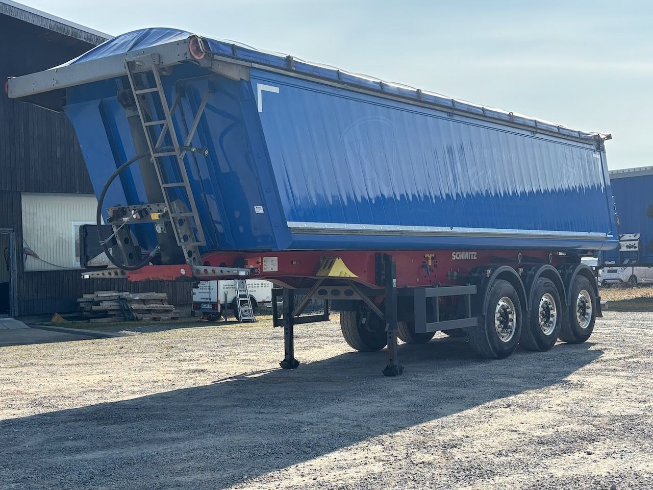 Самосвальный полуприцеп Schmitz Cargobull SKI 24 LS Alukipper, elektr. Cramaro Funk, 34m³: фото 1