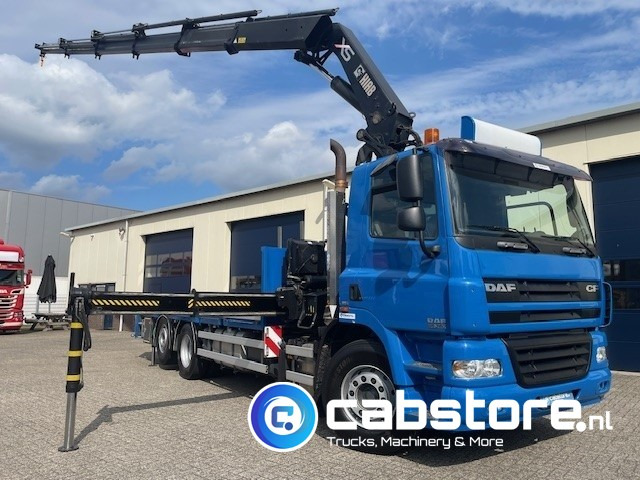 DAF CF 85.360 FAN 6x2 Euro 5 - Open laadbak + HIAB XS 377 EP-5 Hipro laadkraan - Remote control - Bouwjaar 2006 - Zeer goede conditie - Автоманипулятор: фото 1 DAF CF 85.360 FAN 6x2 Euro 5 - Open laadbak + HIAB XS 377 EP-5 Hipro laadkraan - Remote control - Bouwjaar 2006 - Zeer goede conditie - Автоманипулятор: фото 1