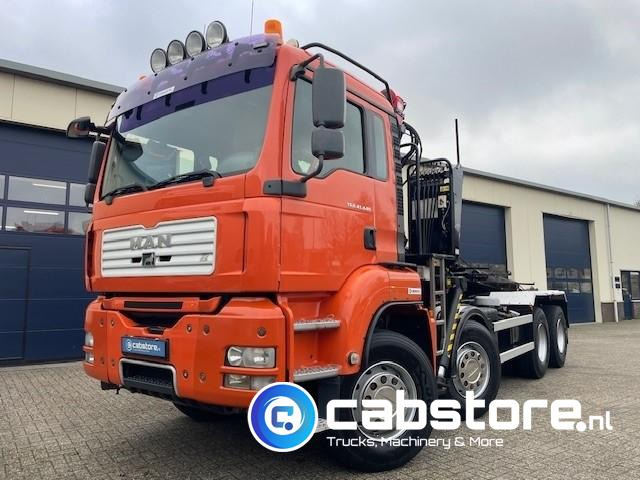 MAN TGA 41.440 8X4 BB Palfinger Epsilon Z-Kraan bouwjaar 2011 + NCH 30 Ton's Kabel-containersyteem - Handgeschakeld - Bouwjaar 2007 - Km 582.782 - Тросовый мультилифт, Автоманипулятор: фото 2 MAN TGA 41.440 8X4 BB Palfinger Epsilon Z-Kraan bouwjaar 2011 + NCH 30 Ton's Kabel-containersyteem - Handgeschakeld - Bouwjaar 2007 - Km 582.782 - Тросовый мультилифт, Автоманипулятор: фото 2