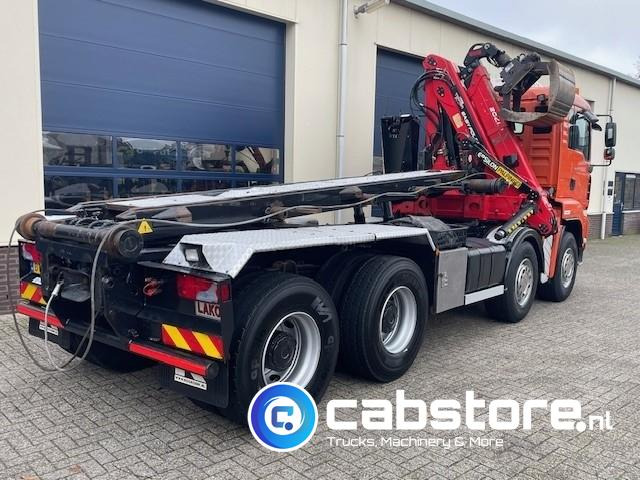 MAN TGA 41.440 8X4 BB Palfinger Epsilon Z-Kraan bouwjaar 2011 + NCH 30 Ton's Kabel-containersyteem - Handgeschakeld - Bouwjaar 2007 - Km 582.782 - Тросовый мультилифт, Автоманипулятор: фото 4 MAN TGA 41.440 8X4 BB Palfinger Epsilon Z-Kraan bouwjaar 2011 + NCH 30 Ton's Kabel-containersyteem - Handgeschakeld - Bouwjaar 2007 - Km 582.782 - Тросовый мультилифт, Автоманипулятор: фото 4