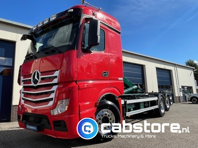 Крюковой мультилифт Mercedes-Benz ACTROS 2542 6x2 Euro 6 - HIAB-Multilift 26 Ton's Haakarmsysteem - Containerlift -Bouwjaar 2016 - Km 544.497: фото 20