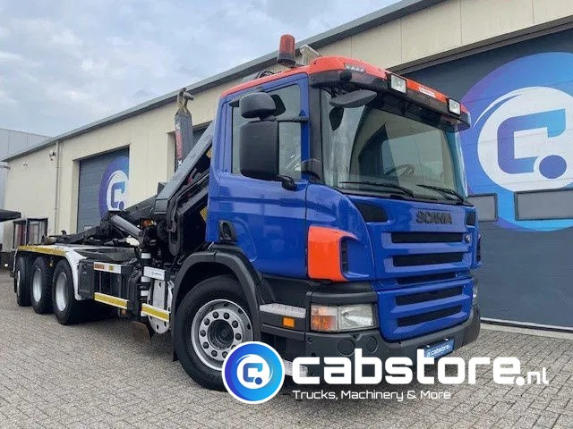 Scania P380 LB 8x4*4 HNA Euro 5 - HIAB 211 E-3 Hipro Crane with remote control + Multilift XR26S61 Hooklift - Year 2009 - Km 336.501 !! - Good condition - Крюковой мультилифт, Автоманипулятор: фото 3 Scania P380 LB 8x4*4 HNA Euro 5 - HIAB 211 E-3 Hipro Crane with remote control + Multilift XR26S61 Hooklift - Year 2009 - Km 336.501 !! - Good condition - Крюковой мультилифт, Автоманипулятор: фото 3
