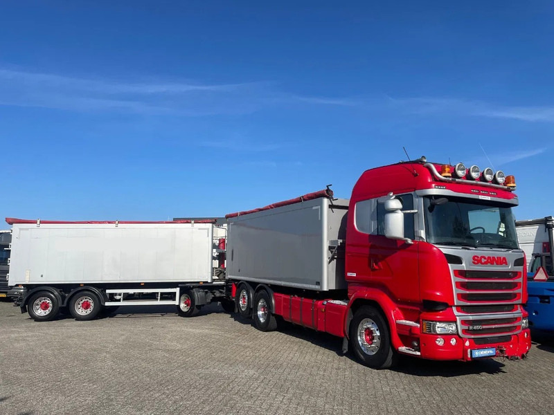 Scania R450 LB6X2*4HNB Euro 6 - Year 2016 - RETARDER - ALUMINIUM kipper + FLOOR kipper aanhangwagen - Good Condition !! - Самосвал: фото 4 Scania R450 LB6X2*4HNB Euro 6 - Year 2016 - RETARDER - ALUMINIUM kipper + FLOOR kipper aanhangwagen - Good Condition !! - Самосвал: фото 4