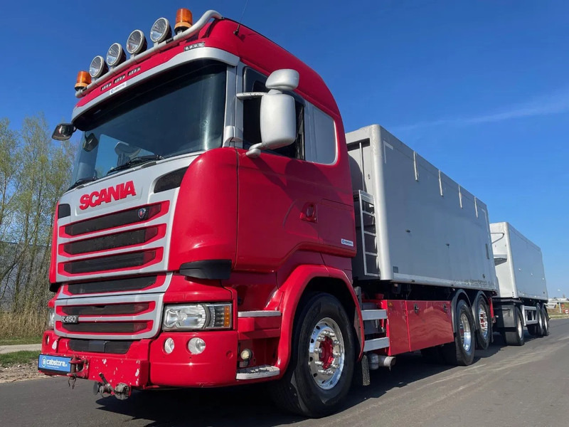 Scania R450 LB6X2*4HNB Euro 6 - Year 2016 - RETARDER - ALUMINIUM kipper + FLOOR kipper aanhangwagen - Good Condition !! - Самосвал: фото 3 Scania R450 LB6X2*4HNB Euro 6 - Year 2016 - RETARDER - ALUMINIUM kipper + FLOOR kipper aanhangwagen - Good Condition !! - Самосвал: фото 3