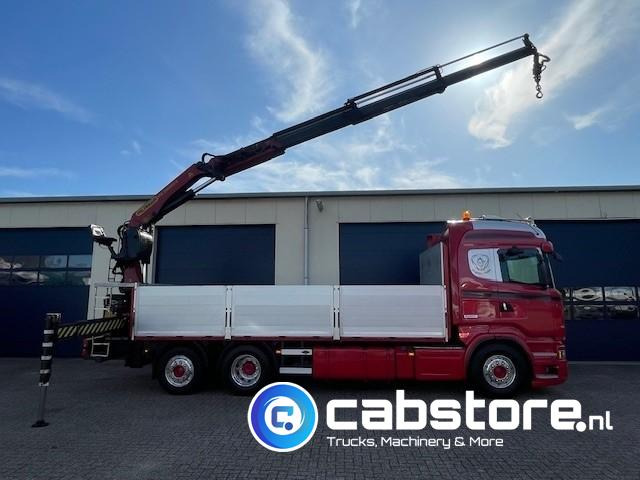 Scania R520 LB6X2*4HNB Euro 6 - Bouwjaar 2013 - Highline - Opticruise  - Open box + Palfinger PK 24001-K B Autolaadkraan - Good condition ! - Грузовик бортовой/ Платформа, Автоманипулятор: фото 3 Scania R520 LB6X2*4HNB Euro 6 - Bouwjaar 2013 - Highline - Opticruise  - Open box + Palfinger PK 24001-K B Autolaadkraan - Good condition ! - Грузовик бортовой/ Платформа, Автоманипулятор: фото 3