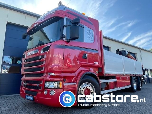Scania R520  LB6X2*4HNB V8 Euro 6 - Bouwjaar 2013 - Highline - Opticruise  - Open box + Palfinger PK 24001-K B Autolaadkraan - Good condition ! - Автоманипулятор: фото 2 Scania R520  LB6X2*4HNB V8 Euro 6 - Bouwjaar 2013 - Highline - Opticruise  - Open box + Palfinger PK 24001-K B Autolaadkraan - Good condition ! - Автоманипулятор: фото 2