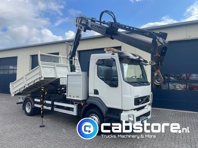 Volvo FL 240 4x2 Euro 5 - Kipper - MKG HLK 45 a2 Autolaadkraan - Bouwjaar 2012 - APK 18-10-2025 - ORIGINAL Km 35.640 !!!! - Good condition !! - Автоманипулятор: фото 3 Volvo FL 240 4x2 Euro 5 - Kipper - MKG HLK 45 a2 Autolaadkraan - Bouwjaar 2012 - APK 18-10-2025 - ORIGINAL Km 35.640 !!!! - Good condition !! - Автоманипулятор: фото 3
