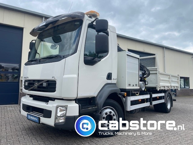 Volvo FL 240 4x2 Euro 5 - Kipper - MKG HLK 45 a2 Autolaadkraan - Bouwjaar 2012 - APK 18-10-2025 - ORIGINAL Km 35.640 !!!! - Good condition !! - Автоманипулятор: фото 5 Volvo FL 240 4x2 Euro 5 - Kipper - MKG HLK 45 a2 Autolaadkraan - Bouwjaar 2012 - APK 18-10-2025 - ORIGINAL Km 35.640 !!!! - Good condition !! - Автоманипулятор: фото 5