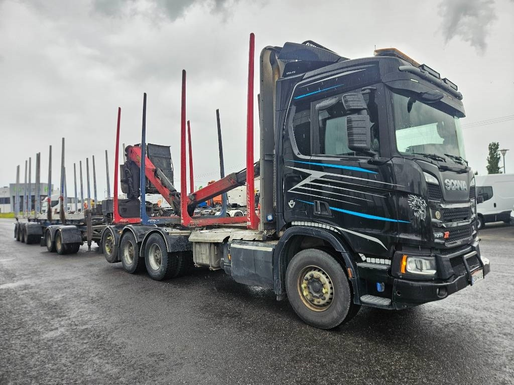 Scania R730 8x4 koko yhdistelmä - Лесовоз: фото 3 Scania R730 8x4 koko yhdistelmä - Лесовоз: фото 3