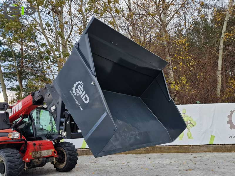 SID Caisse de transport hydraulique lourde / Hydraulic transport box heavy / Kippmulde Heckcontainer 1,8 m - Ковш для погрузчика для Сельскохозяйственной техники: фото 2 SID Caisse de transport hydraulique lourde / Hydraulic transport box heavy / Kippmulde Heckcontainer 1,8 m - Ковш для погрузчика для Сельскохозяйственной техники: фото 2