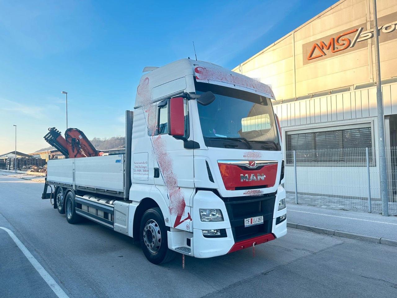 MAN TGX 26.440 6X2 Intarder ATLAS 165 - Грузовик бортовой/ Платформа, Автоманипулятор: фото 1 MAN TGX 26.440 6X2 Intarder ATLAS 165 - Грузовик бортовой/ Платформа, Автоманипулятор: фото 1